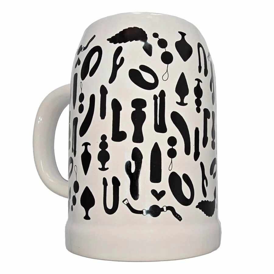 DIABLO PICANTE Beer Mug Vibrators 700ml Ceramic Colorful Gift Mug - Boutique Anelma DIABLO PICANTE Beer Mug Vibrators 700ml Ceramic Colorful Gift Mug