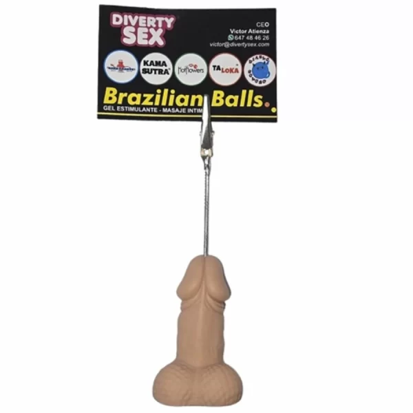 DIABLO PICANTE Notes Clip Light Tone - Decorative Message Holder