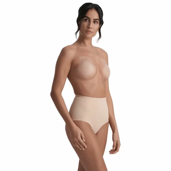 Bye Bra Rabbit Silicone Cups Beige M - Invisible Lift & Support