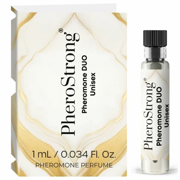 PHEROSTRONG DUO Unisex Perfume with Pheromones 1ml - Elegant Formula