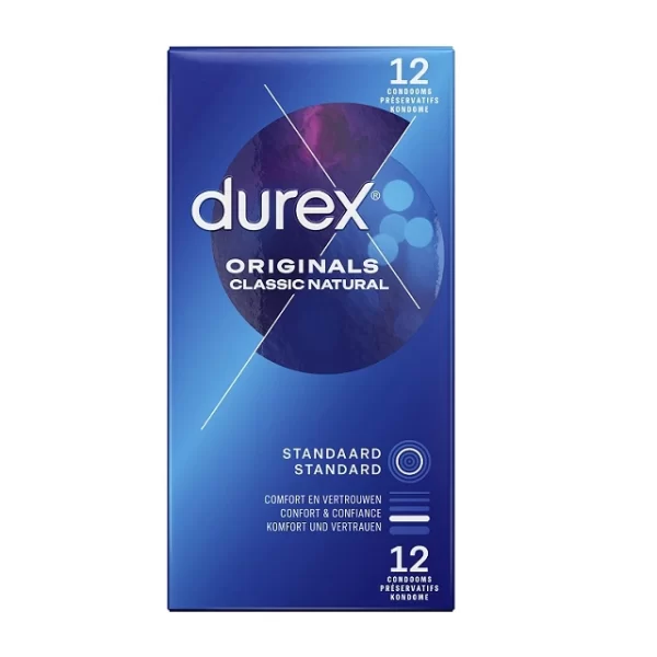 <p>Discover the trusted protection and comfort of <strong>Durex Originals Classic Natural Latex Condoms</strong> in a convenient 12-pack. Engineered for daily reliability