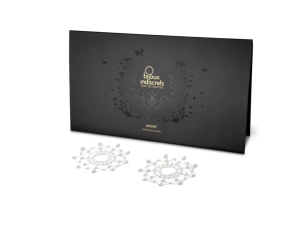 Bijoux Indiscrets Mimi Pearl Crystal Body Decoration Set 2 pcs