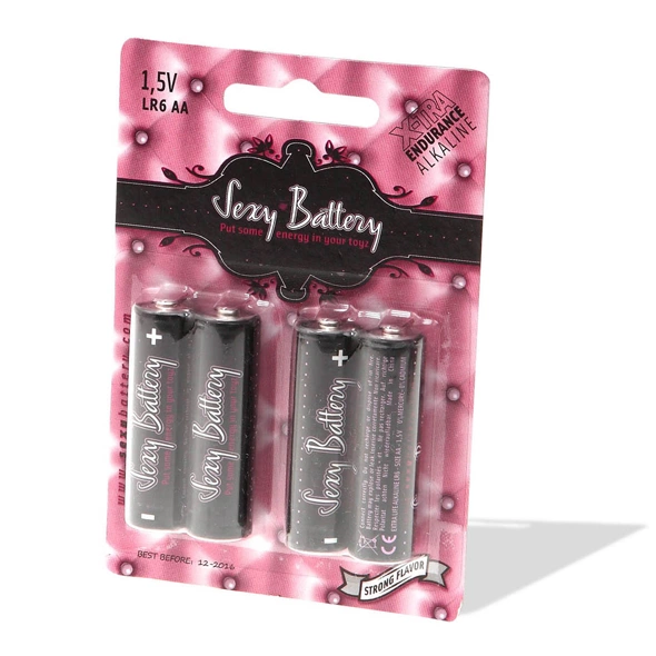 <p>Experience reliable and powerful performance with the Sexy Battery AA Xtra Endurance Alkaline batteries. Designed to deliver consistent energy output