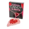 <p>Discover a playful twist on intimate wear with the Lovers Candy G-String Edible Lingerie. Crafted entirely from classic pastel-colored candy beads