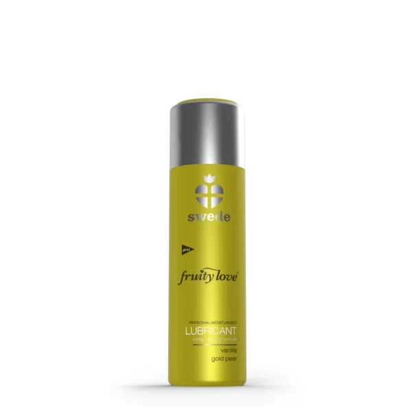 <p><strong>Swede Fruity Love Intimate Gel Vanilla & Gold Pear 50ml</strong> is an advanced water-based personal gel designed for those who appreciate both quality and style. Created by the renowned Swedish brand Swede