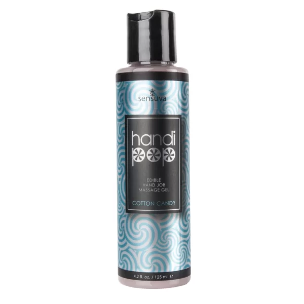 Sensuva Handipop Massage Gel Cotton Candy 125ml - Sweet Aroma Formula