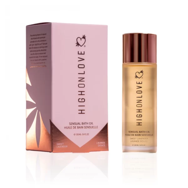 <p><strong>HighOnLove Bath Oil Lavender Honeybee 100 ml</strong> is crafted for those who appreciate the art of self-care and natural wellness. This premium bath oil blends nourishing botanical oils with high-quality hemp seed oil