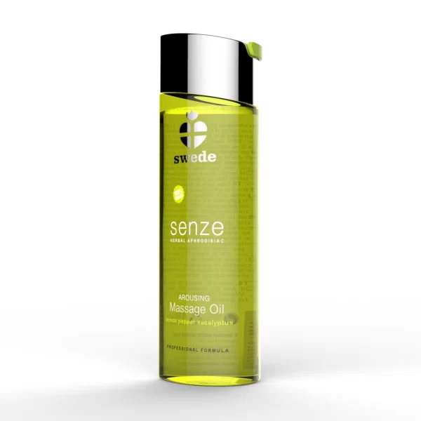 <p><strong>Swede Senze Massage Oil Lemon Pepper Eucalyptus 75ml</strong> is a premium professional-grade massage oil designed for those who value natural care and a refreshing sensory experience. Crafted with a unique blend of high-quality vegetable oils and enriched with pure essential oils of lemon