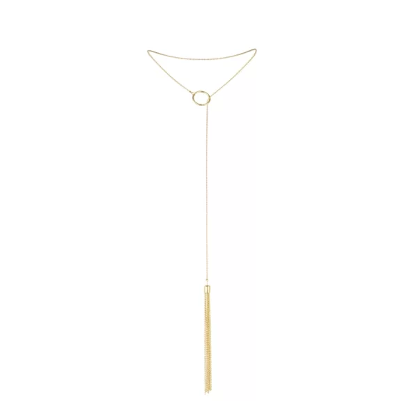 Bijoux Indiscrets Magnifique Gold Pendant - Adjustable Necklace & Accessory