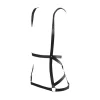 Bijoux Indiscrets Maze Arrow Dress Harness Black Vegan Adjustable