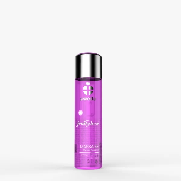 <p>Discover the Swede Fruity Love Massage Lotion in the delightful Sweet Raspberry Rhubarb aroma—an advanced