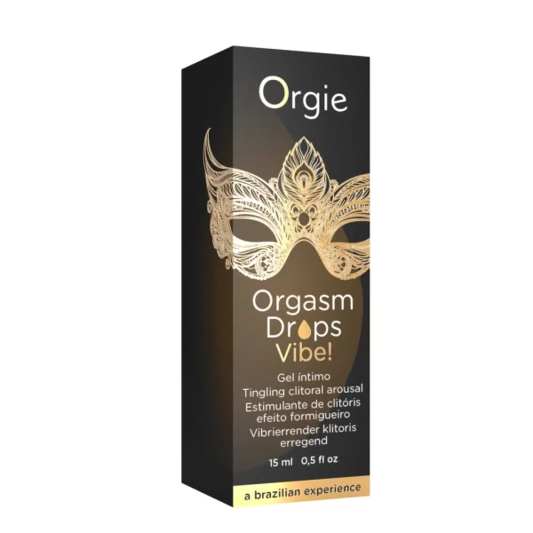 <p><strong>Orgie Orgasm Drops Vibe! 15ml</strong> is an innovative stimulation gel designed to enhance intimate moments through a unique formula that combines refreshing and warming sensations with a distinctive vibration effect. Developed using high-quality ingredients