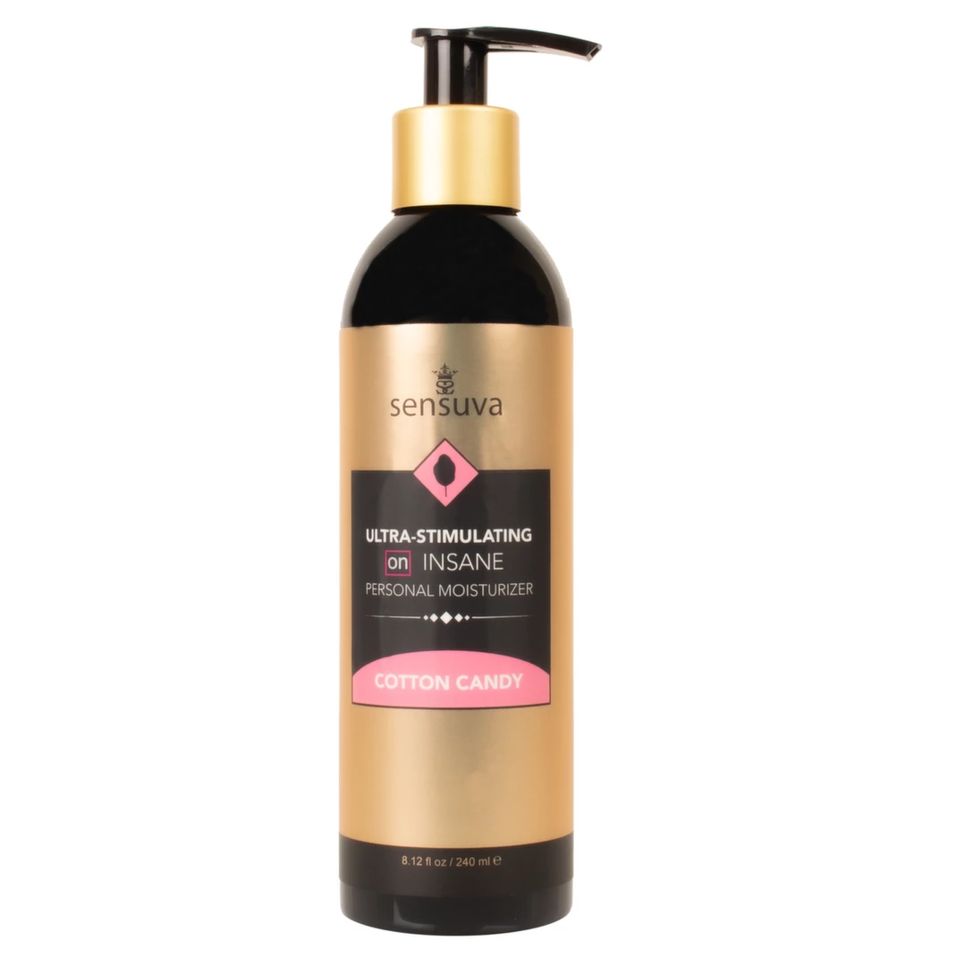 Sensuva ON Insane Intimate Moisturizer Cotton Candy 240ml - Boutique Anelma Sensuva ON Insane Intimate Moisturizer Cotton Candy 240ml
