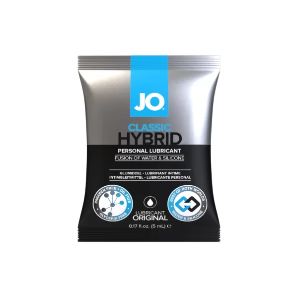 <p>Experience advanced care and innovation with the System JO Sachet Classic Hybrid 5 ml – a compact