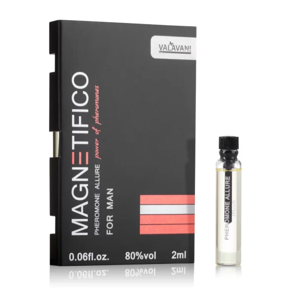 <div><strong>MAGNETIFICO Pheromone Allure Perfume for Men 2ml – Citrus-Floral Essence</strong></div>