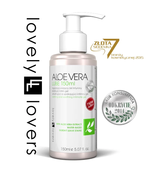 Lovely Lovers Aloe Vera Water-Based Soothing Intimate Gel 150ml