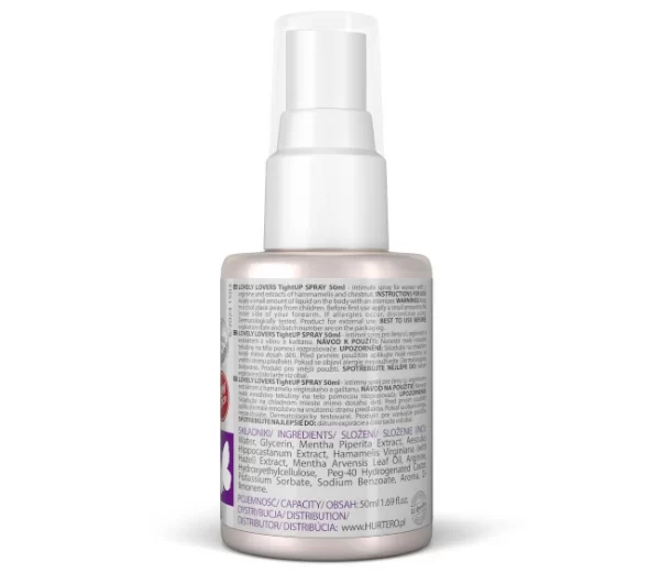 <p>Discover the innovative solution designed especially for women seeking enhanced confidence and comfort in their intimate care routine. The Lovely Lovers TightUP Spray offers a unique
