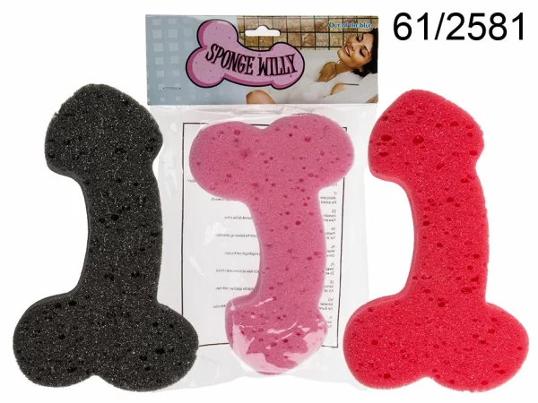 <div><strong>Bring a playful touch to everyday routines with the Sponge Willy Soft Novelty Washing Sponge.</strong></div>