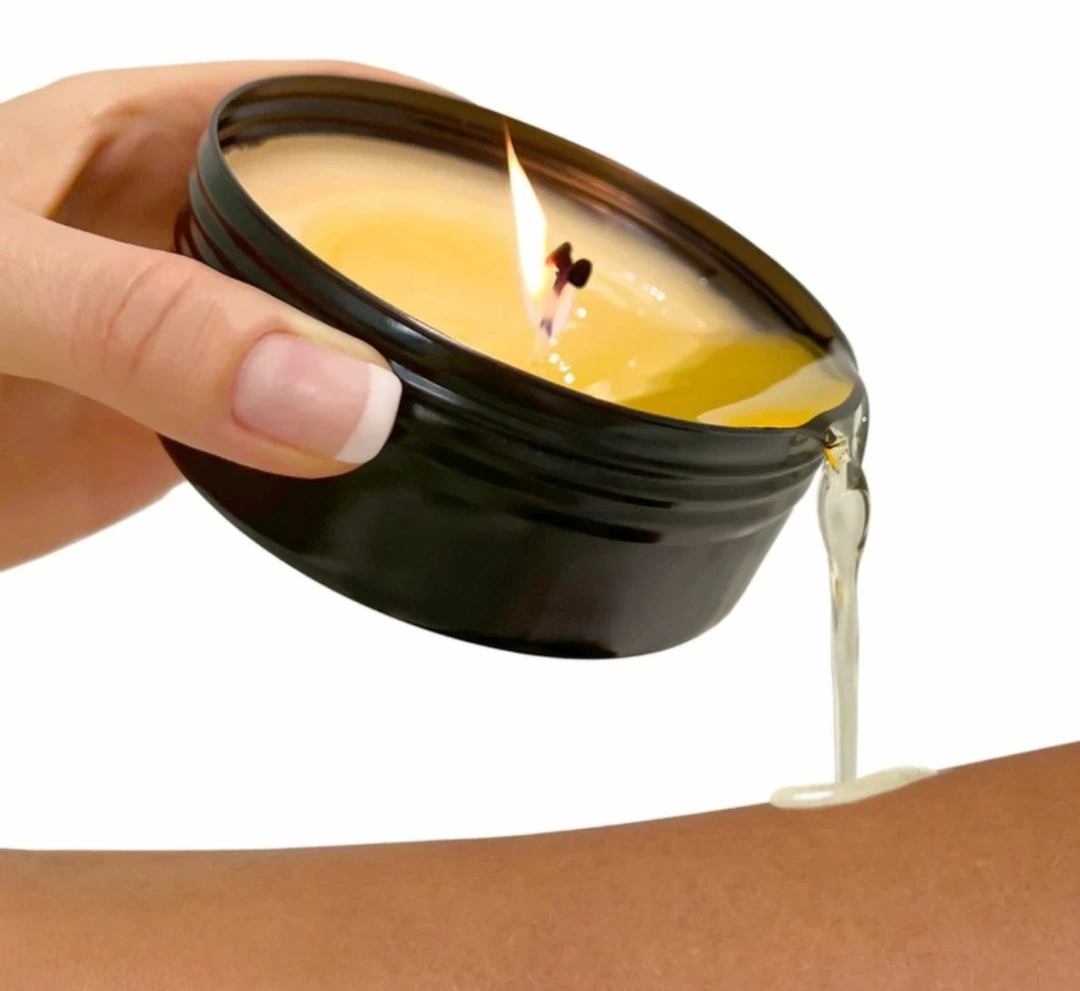 Massage candles - Boutique Anelma featuring an elegant fusion of nourishing plant butters