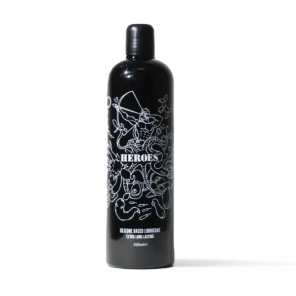 Heroes Silicone Intimate Glide Gel 500ml - Long-Lasting & Skin-Friendly