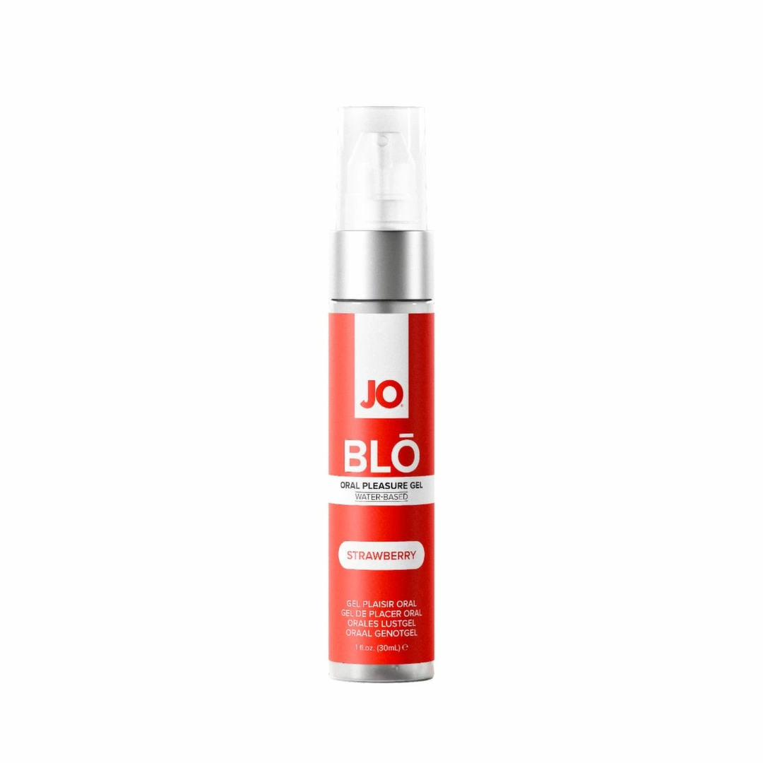 JO BLŌ Oral Pleasure Gel Truskawkowy 30ml - żel do masażu ustnego - Boutique Anelma <p>_x000D_