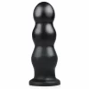 BUTTR Tactical III Large Ribbed Intimate Plug with Flat Suction Base Black - Boutique Anelma BUTTR Tactical III Large Ribbed Intimate Plug with Flat Suction Base Black