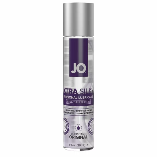 <b>System JO Xtra Silky Ultra-Thin Silicone Lubricant 30ml Vitamin E</b><br><br>