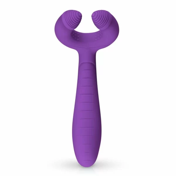 <strong>EasyToys Couples Vibrator Purple â€“ Dual Motor Flexible Ring & Shaft</strong><br><br>