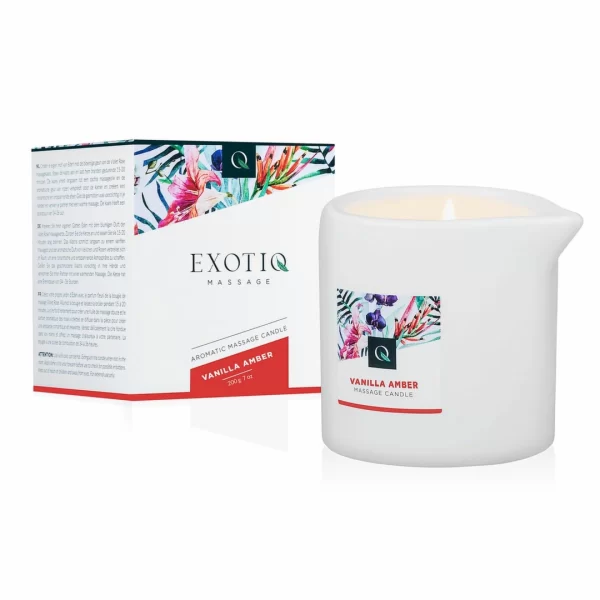 <h2>Exotiq Massage Candle Vanilla Amber 200g – Transform Your Relaxation Ritual</h2>