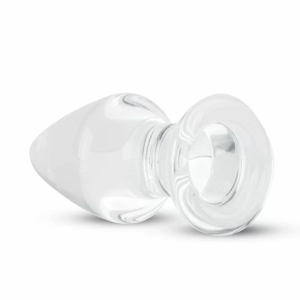 <strong>Discover the sophistication and versatility of the Glas Model No. 25 Medium Glass Anal Accessory.</strong> Crafted from premium borosilicate glass