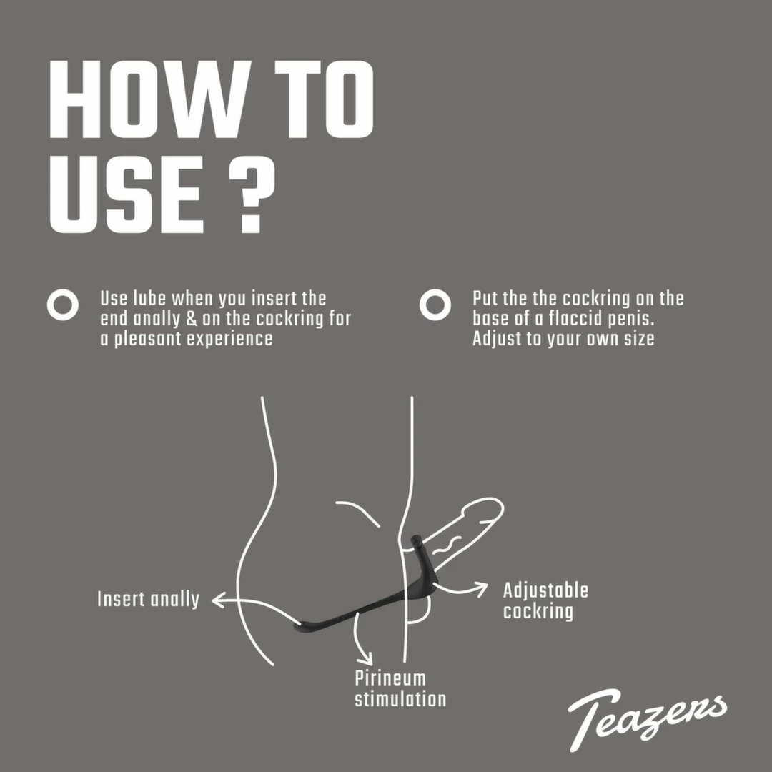Prostate massager - Boutique Anelma designed for comprehensive external and internal support. This innovative device features a flexible