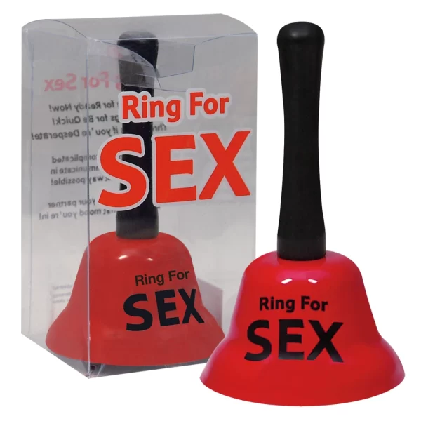 <p>Introduce a playful accent to your home or party with the You2Toys Red Metal Fun Bell. Crafted from durable metal