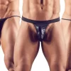 NEK Men's Underwear Set 3-Pack Wet Look S-L Black Stretchy Material - Boutique Anelma