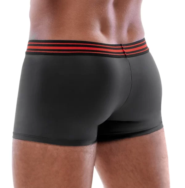 Alternative view of Svenjoyment Men's Boxer Briefs Black/Red S with Zipper Detail