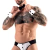Svenjoyment Jock Briefs Set with Pinstripe Detail and Accessories S - Boutique Anelma