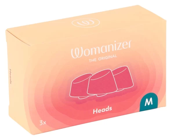 Womanizer W-Heads 3-Pack M Petrol - Replacement Stimulation Heads