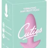 Cuties Rose Vibrating Plug - Compact Silicone Model