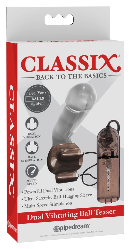 Pipedream C Dual Vibrating Ball Teaser Adjustable Intimate Ring