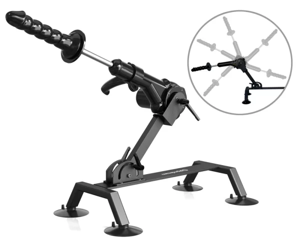 <b>Discover Advanced Hands-Free Technology</b><br /><br />Experience a new level of innovation with the Fetish Fantasy Series Body Dock Pro Machine Black