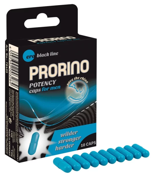 <p><strong>Prorino Potency Complex 10 Tablets</strong> is a carefully developed dietary supplement designed to support men's daily vitality and overall well-being. This supplement combines a unique blend of high-quality ingredients