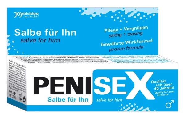 PENISEX Menâ€™s Massage Ointment 50 ml - Revitalizing Formula for Skin Care