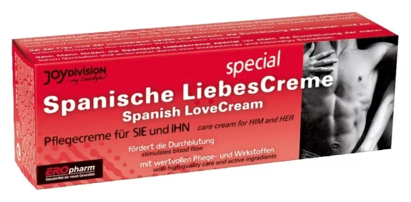 HOT Spanish Love Cream Special Care 40ml - Unisex Cosmetic Formula