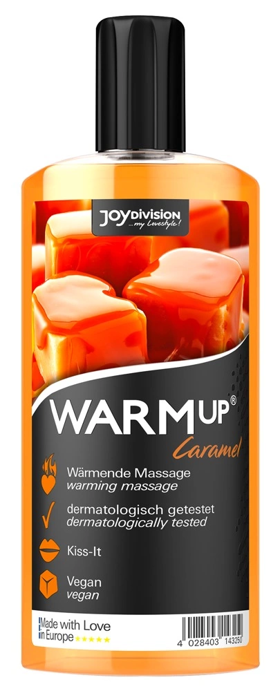 Joydivision WARMup Caramel Massage Liquid 150ml - Warming