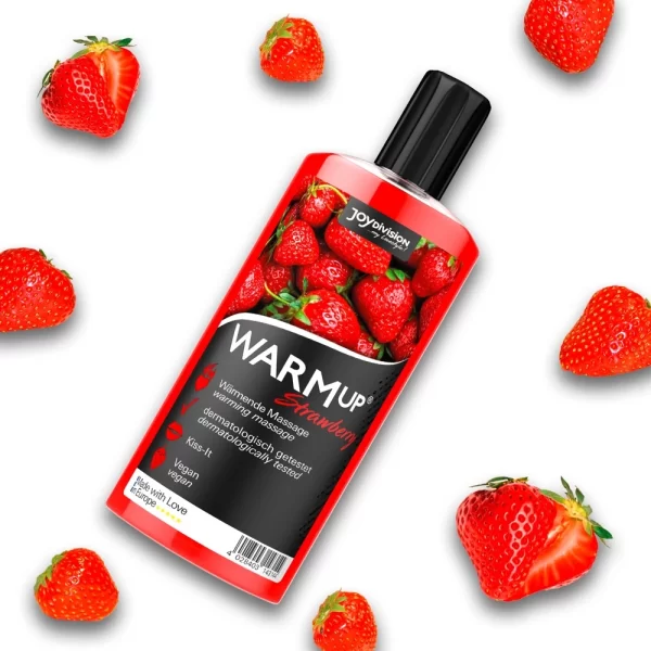 <p>Discover a new dimension of relaxation with the WARMup Strawberry Massage Gel 150ml. This advanced massage formula combines a gentle warming effect with an inviting strawberry fragrance