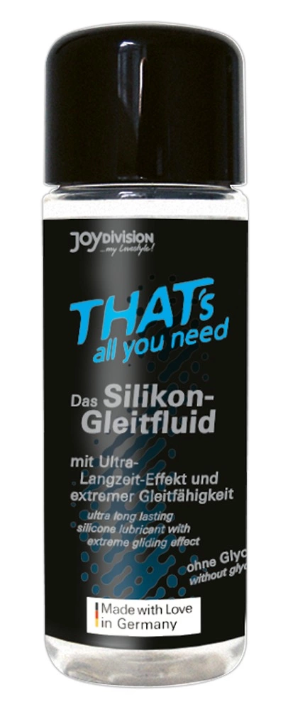 THAT's Silicone-Based Lubricant 100ml - Long-Lasting Formula