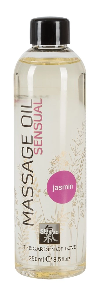 Shiatsu Jasmine Massage Oil 250ml - Nourishing Aromatic Formula