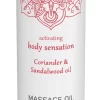 Shiatsu Sensual Warming Massage Oil Coriander 100ml - Skin Care Formula