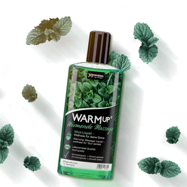 <p><strong>Joydivision WARMup Massage Liquid Mint 150ml â€“ Water-Based