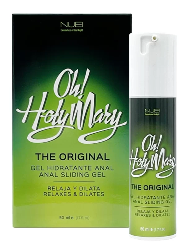 <p>Experience advanced lubrication technology with the Nuei Oh! Holy Mary Vegan Water-Based Anal Gel 50ml