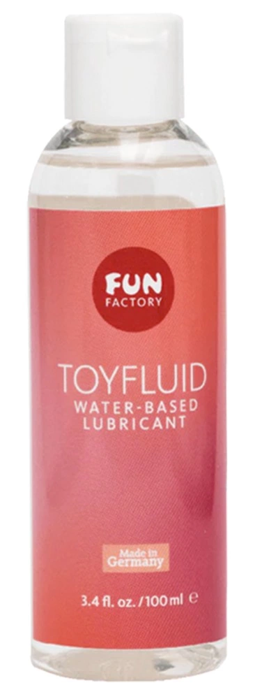 Fun Factory Toyfluid Water-Based Lubricant 100ml - For Silicone Accessories - Boutique Anelma Fun Factory Toyfluid Water-Based Lubricant 100ml - For Silicone Accessories